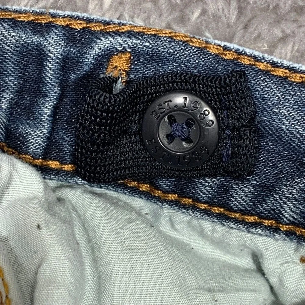 The Children's Place Bootcut Jeans Boys Size 8 Blue Medium Wash Adjustable Waist